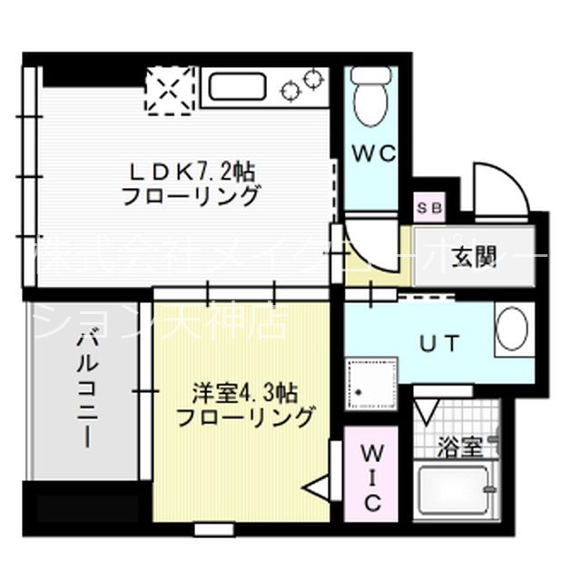 kavka takasago  間取り