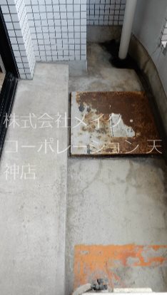モントーレ天神  ベランダ