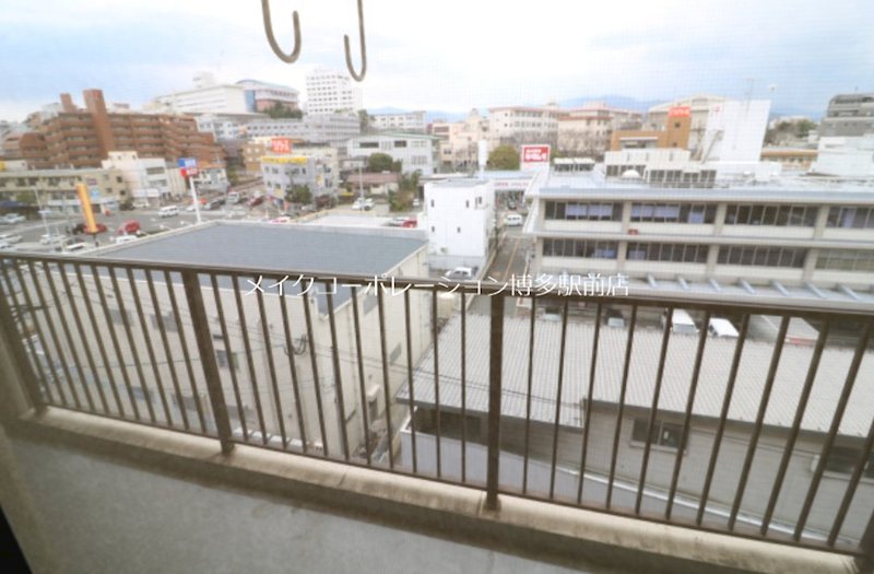 アンピールメゾン大橋  ベランダ