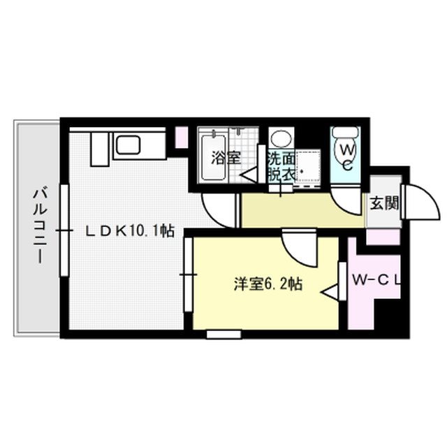 M･Rレジデンス博多 間取り図