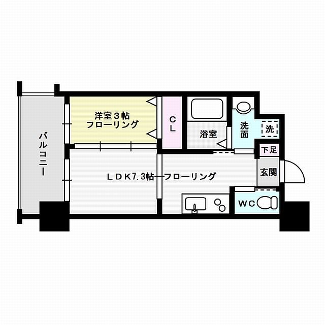 ネストピア平尾駅前 間取り