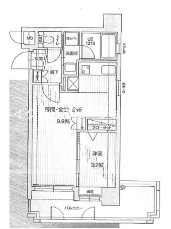 アクタス天神セントラルタワー 間取り