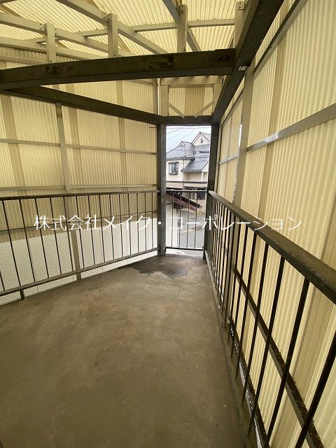 姪の浜H貸家 ベランダ