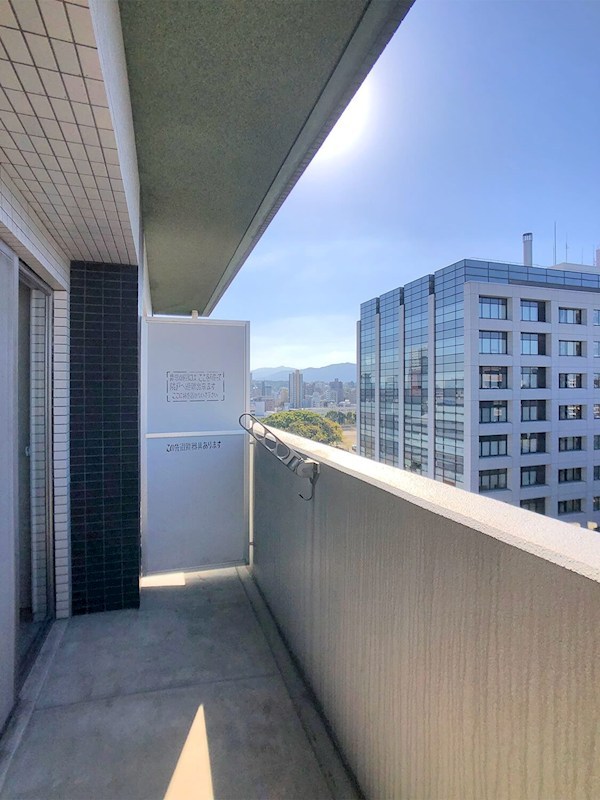 エンクレスト赤坂弐番館 ベランダ