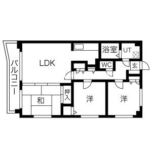 パグーロ東平尾 間取り