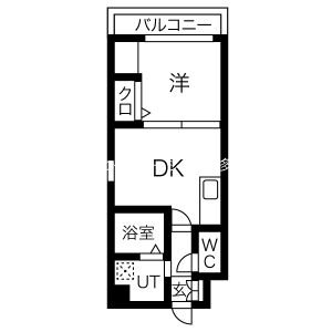 ウイングコートＤ館  間取り