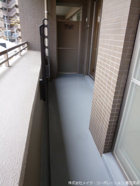 コアマンション白木原ネクステージ ベランダ