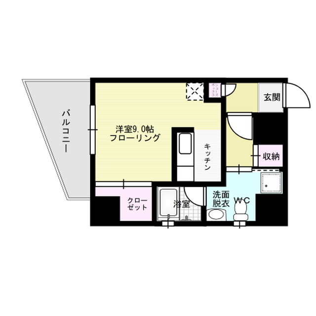 プライムアーバン薬院南 間取り
