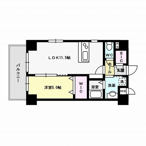プレスタイル博多駅南 間取り