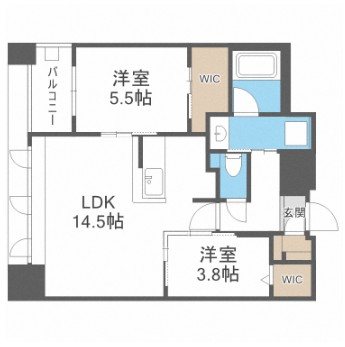 エンクレスト博多STYLE 間取り