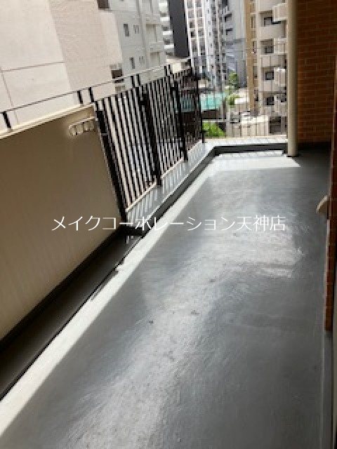 アンピールメゾン黒門 ベランダ
