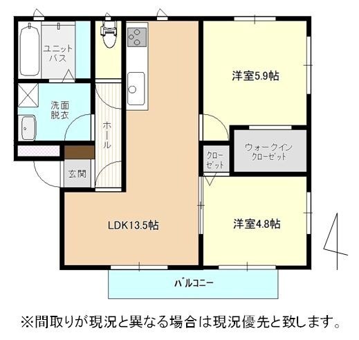 セレゾ室見河畔 間取り