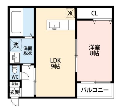 フレンズタカラ 間取り