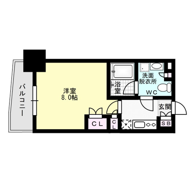 パークアクシス博多 間取り