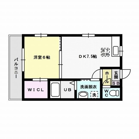ベンファーレⅡ 間取り