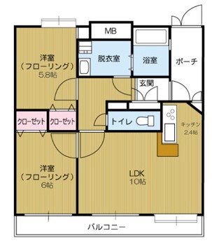 第5ケイコーマンション駅南 間取り