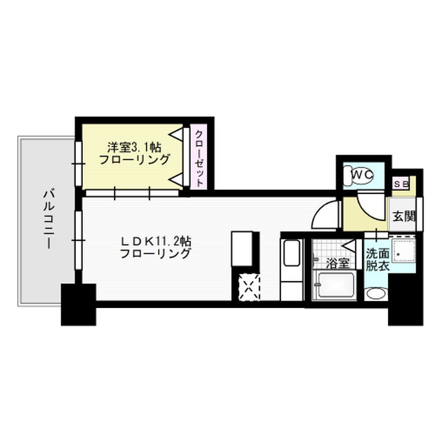 ルピナス天神 間取り