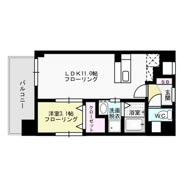 プラトー桜坂 間取り