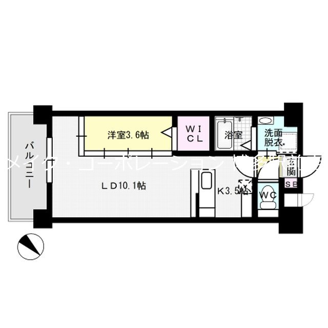 ブレス駅南Ⅱ 間取り