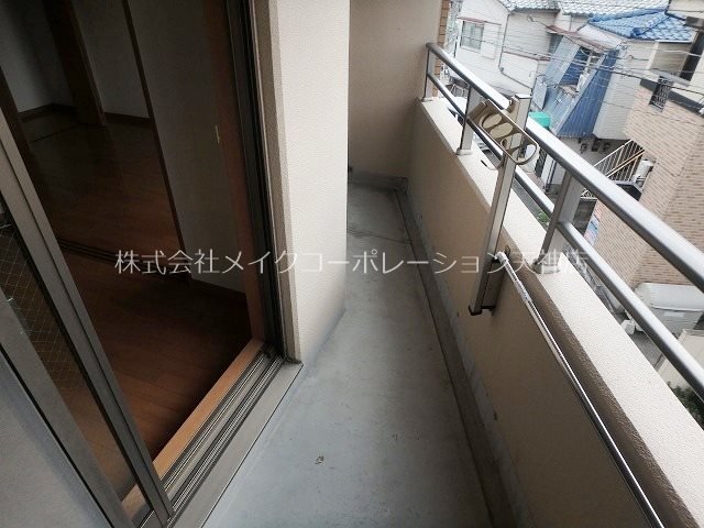 ハイブリッジ六本松  ベランダ