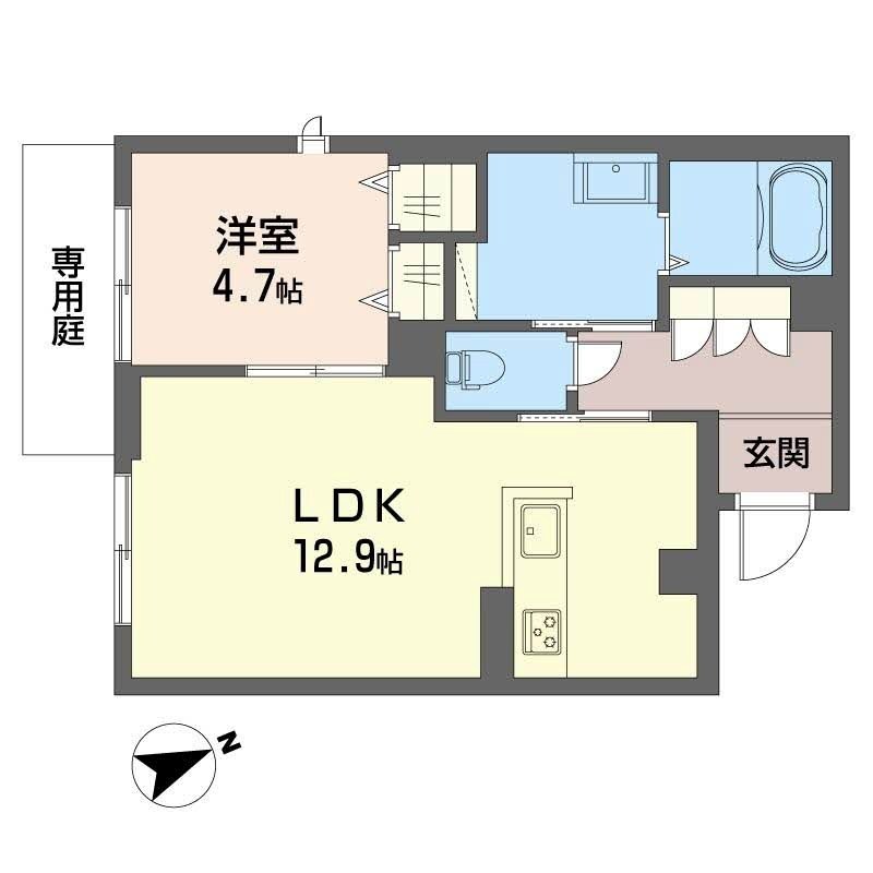 シャーメゾン六本松南 間取り