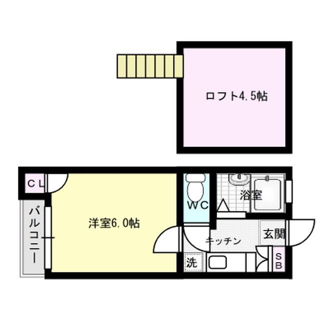 ベルリーソⅠ 201号室 間取り