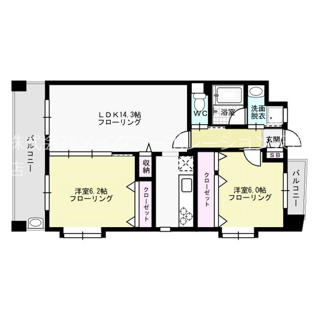 セントレック 間取り
