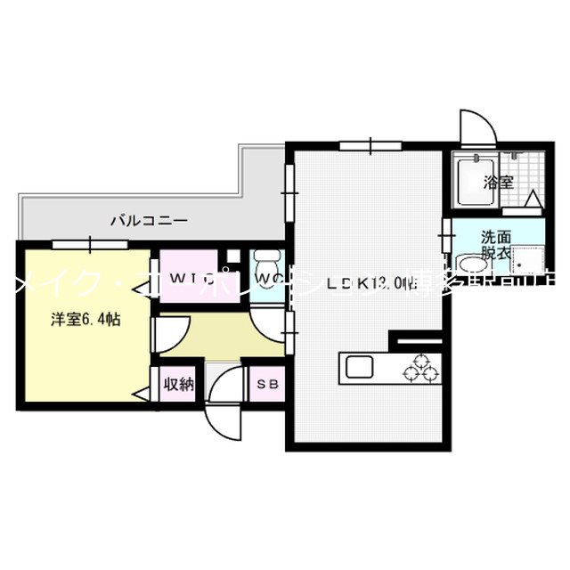 パークヴィラ博多 間取り