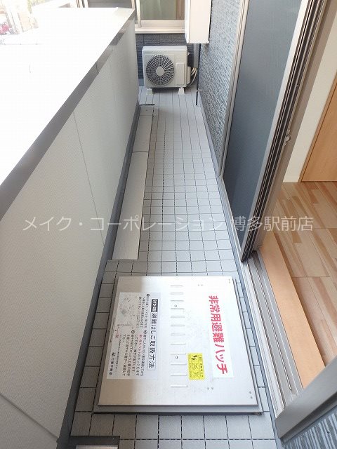 パークヴィラ博多 ベランダ