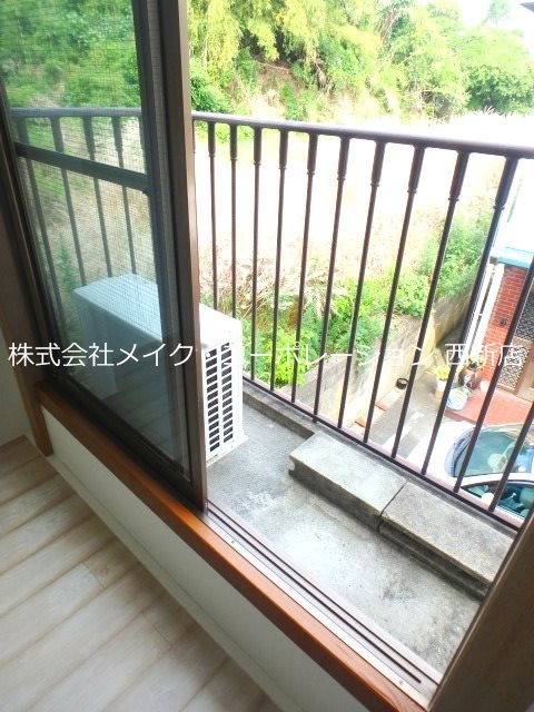 ブランシュ愛宕 ベランダ