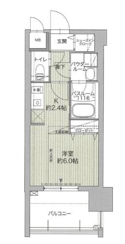 グランフォーレ博多ウォーターフロント  間取り