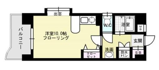 パークコート箱崎ＥＡＳＴ 間取り