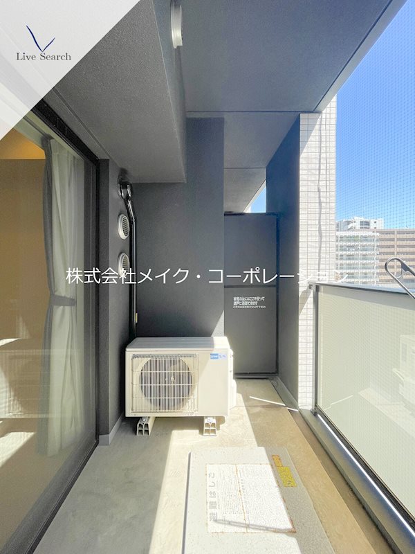 パークリュクス大手門mono ベランダ