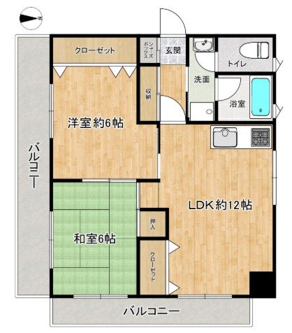 第二岸川ビル  間取り
