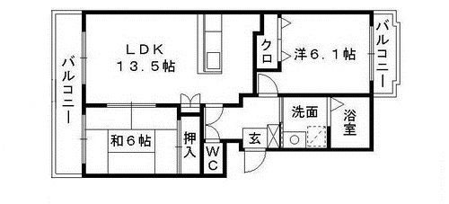 ファミールHIRO 間取り図