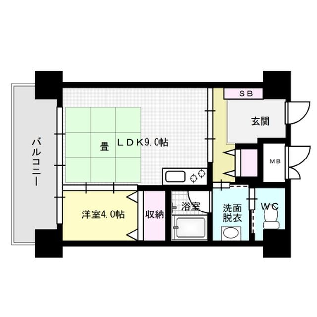 ｉＮＳＨＡＰＥ大濠  間取り