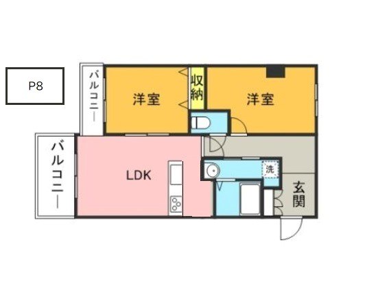 regalo浄水  間取り図