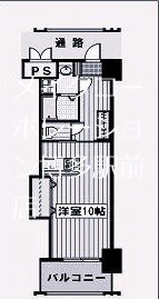 ロイヤル渡辺通Ⅱ  間取り