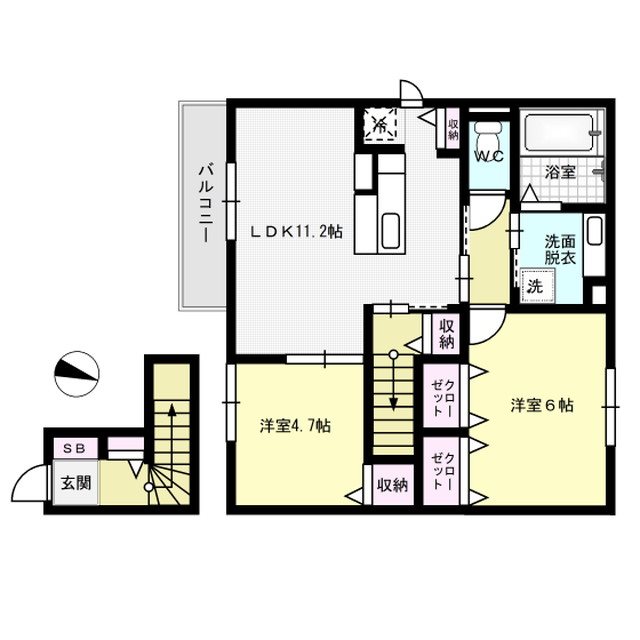 seed 201号室 間取り
