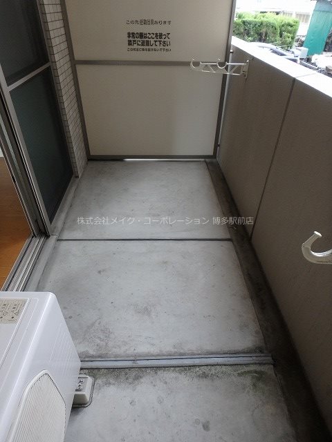 ルッシェ竹下駅前 ベランダ