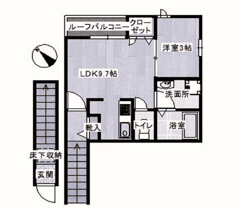 MINOSHIMA BASE-1 間取り