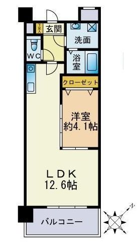 サクセス伊都本館 間取り