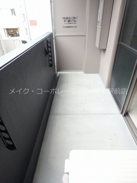 アストラル東比恵 ベランダ