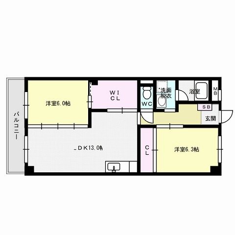レジデンス政喜 間取り