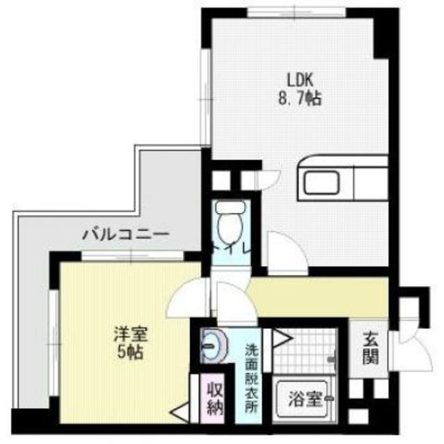 ラフォーレ六本松 間取り
