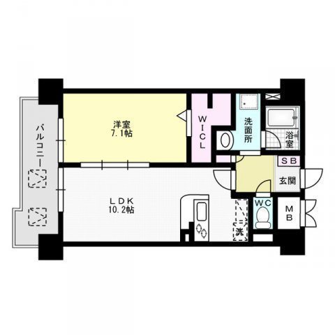 キルンズ高取  間取り