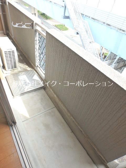 カイザー姪浜 ベランダ