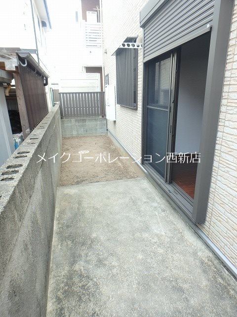 ディエンテコート ベランダ