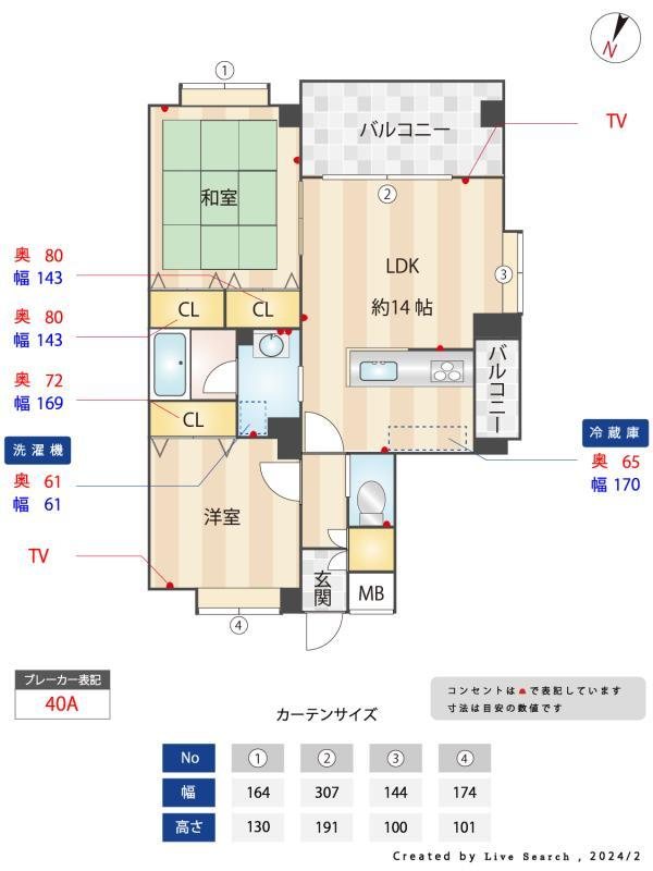 パサデーラ室見 間取り