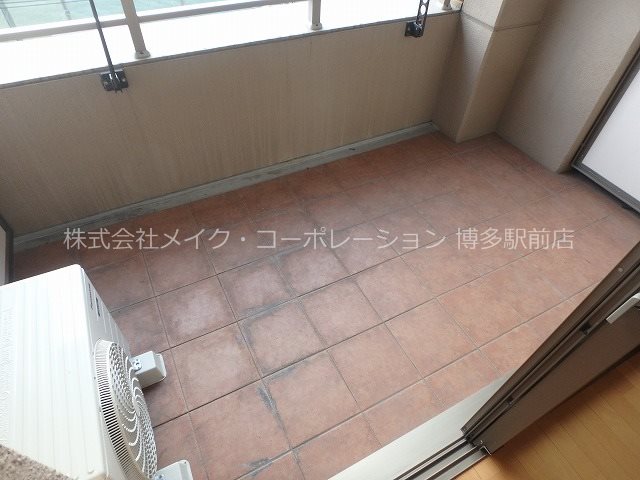 ツインズ博多N館 ベランダ